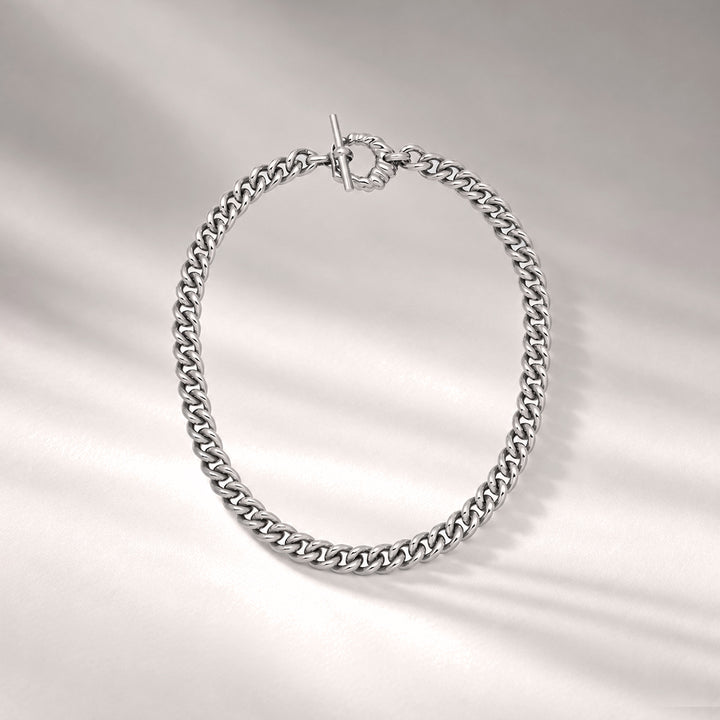 Kyma Maxi Chain Necklace in Silver