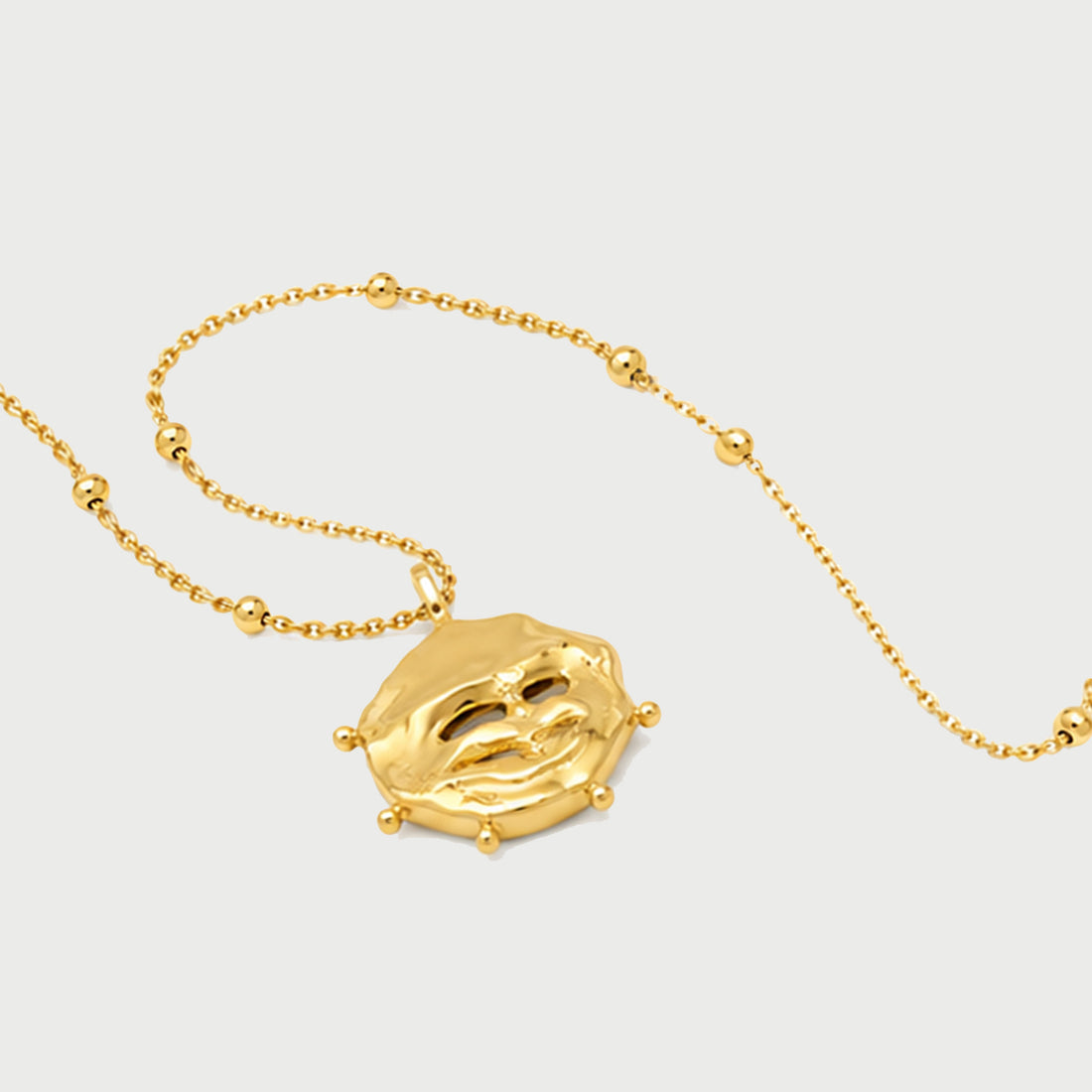 BISOU NECKLACE IN GOLD