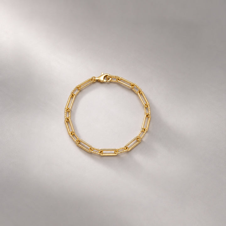 Oto Rope Slim Chain Bracelet in Gold