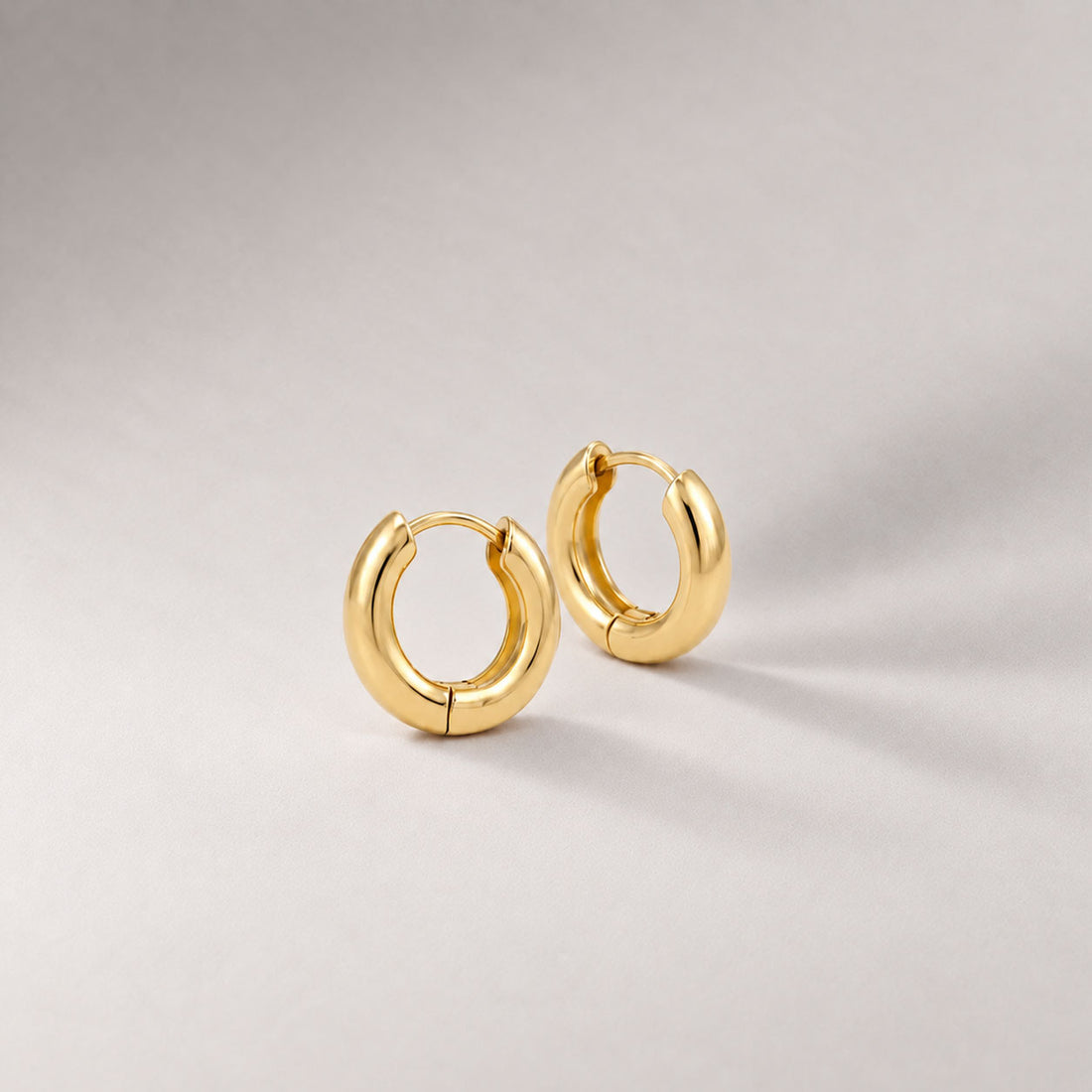 Palo Small Hoop Earrings in Gold