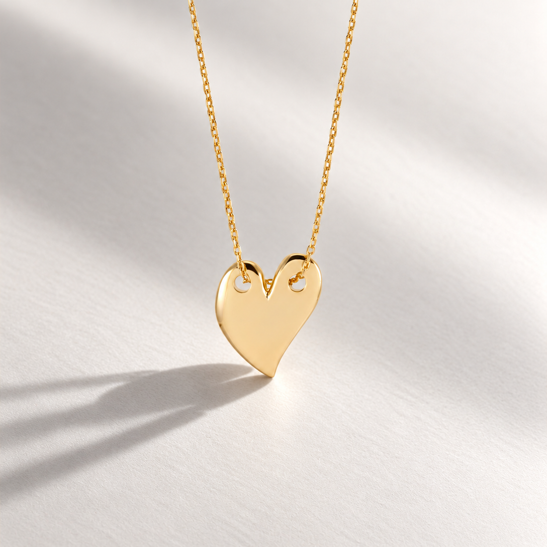 Loff Maxi Heart Necklace in Gold