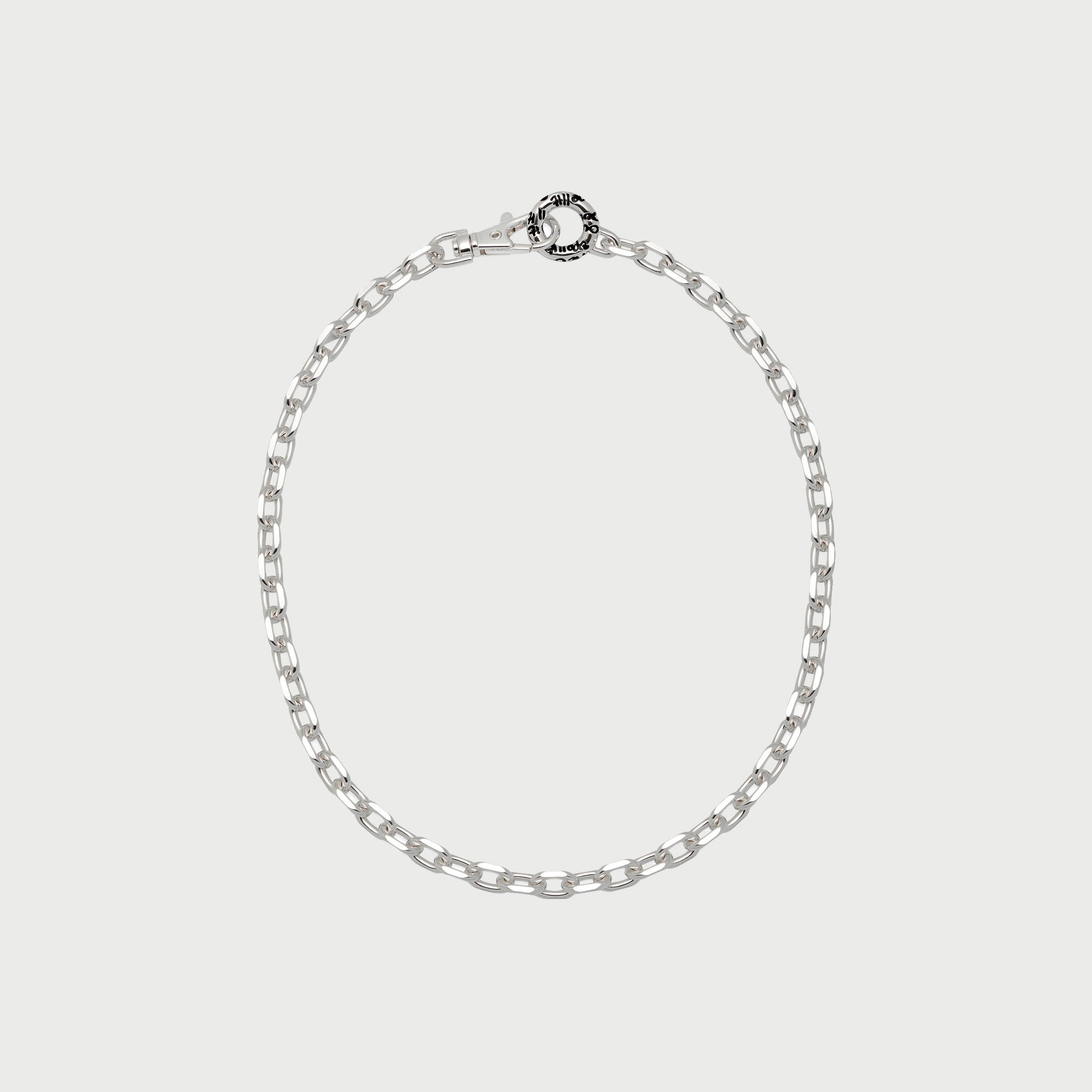 Ring X-Large Necklace in Silver