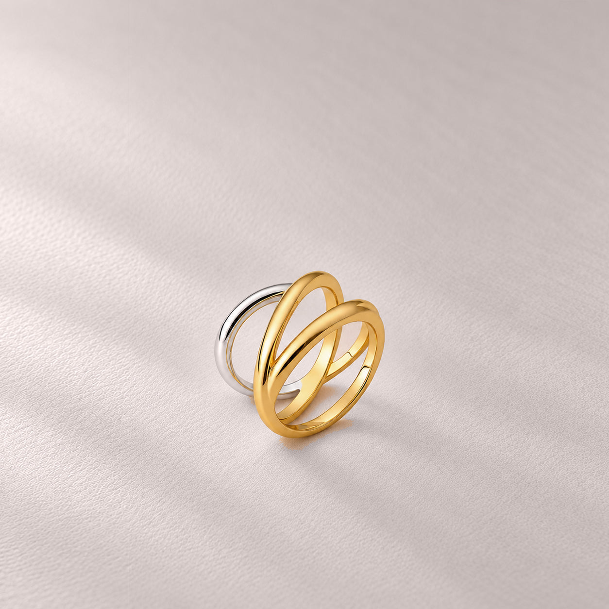 Fusion Ring in Two Tone
