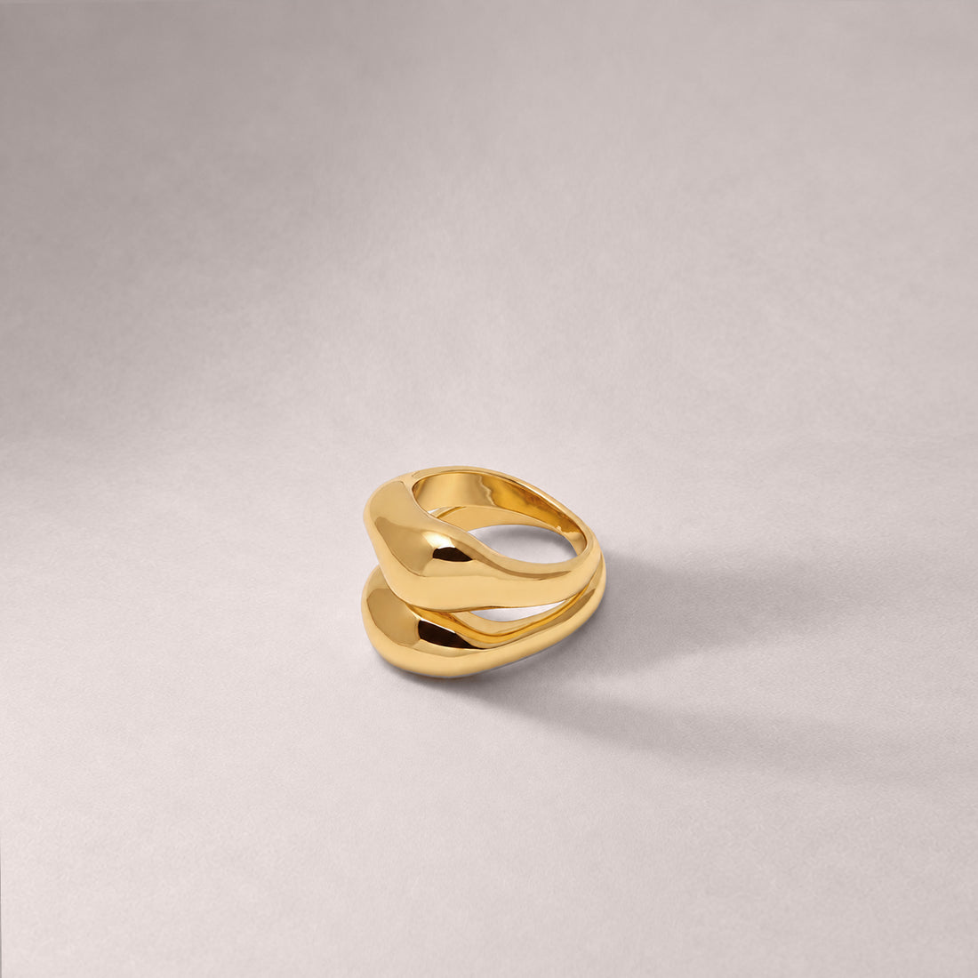 Ine Ring Set in Gold