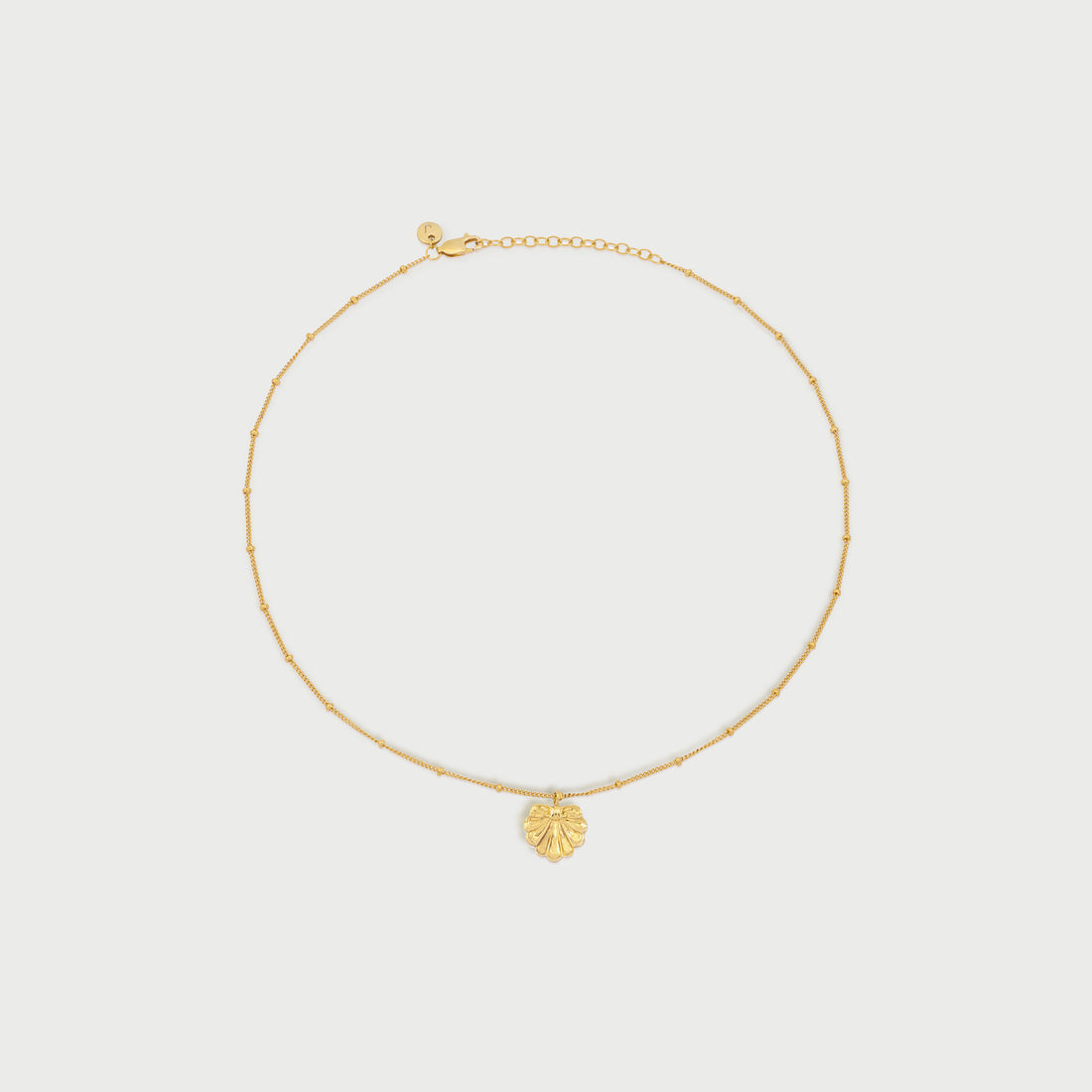 Stella Beaded Choker Necklace in Gold