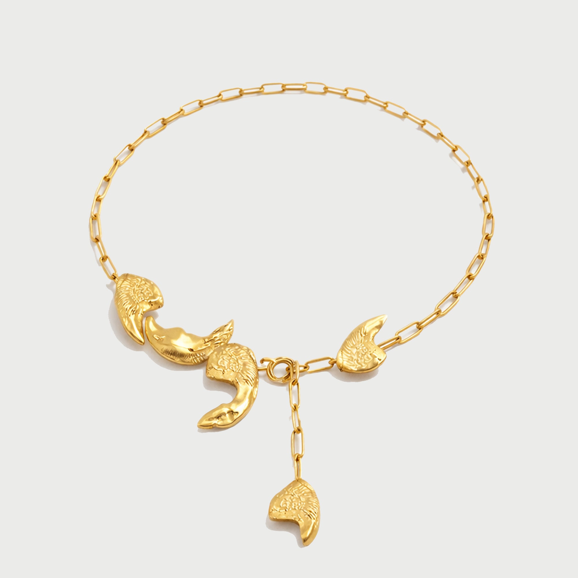 Shell Oldi Medium Necklace in Gold