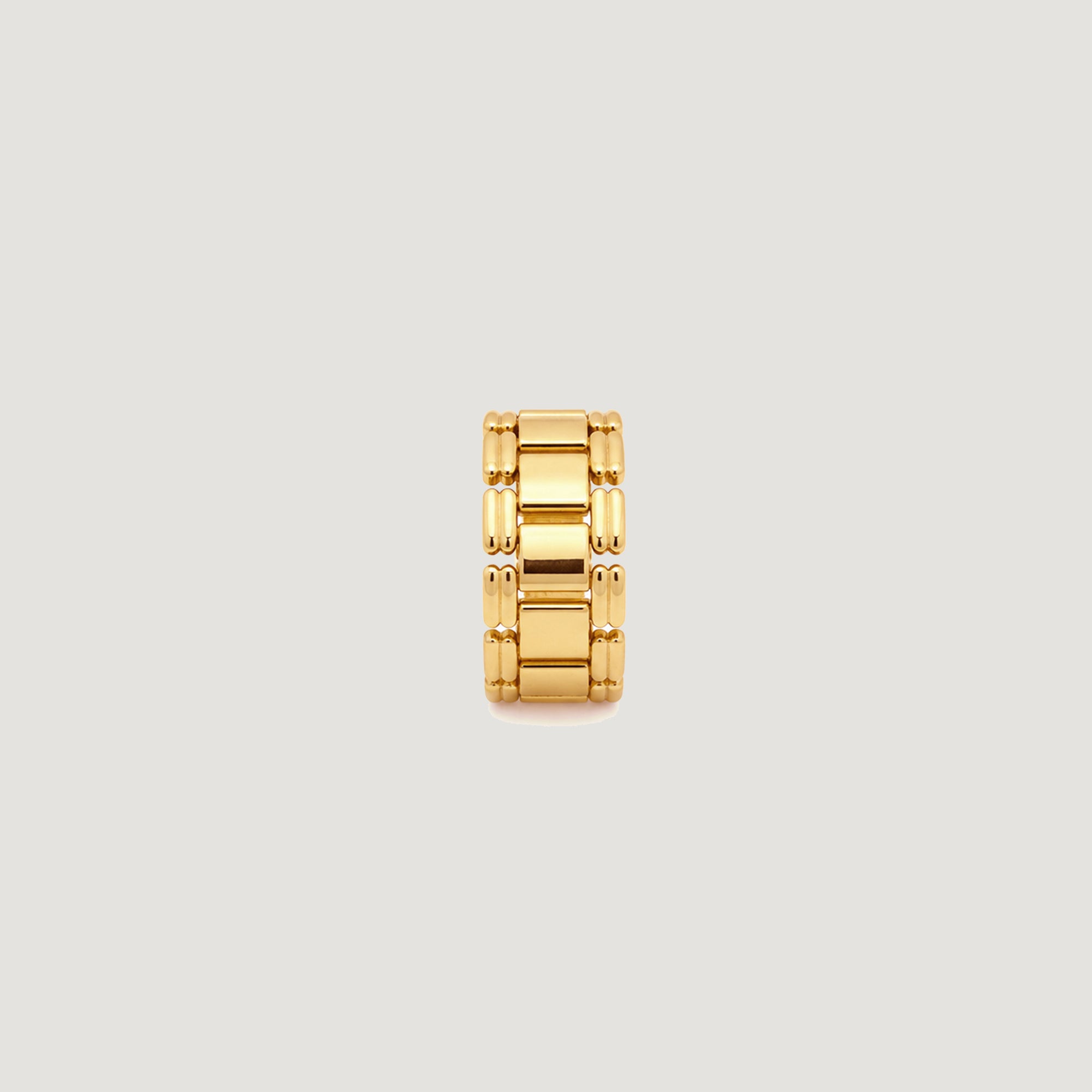 Crawford Watch Band Ring in Gold