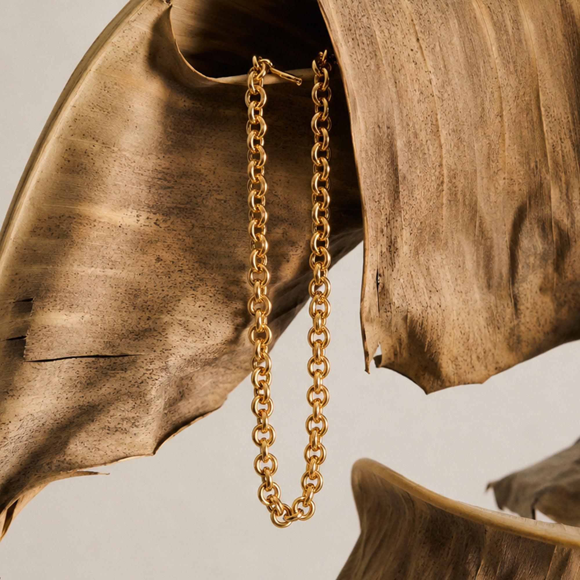 OTO CHAIN NECKLACE IN GOLD