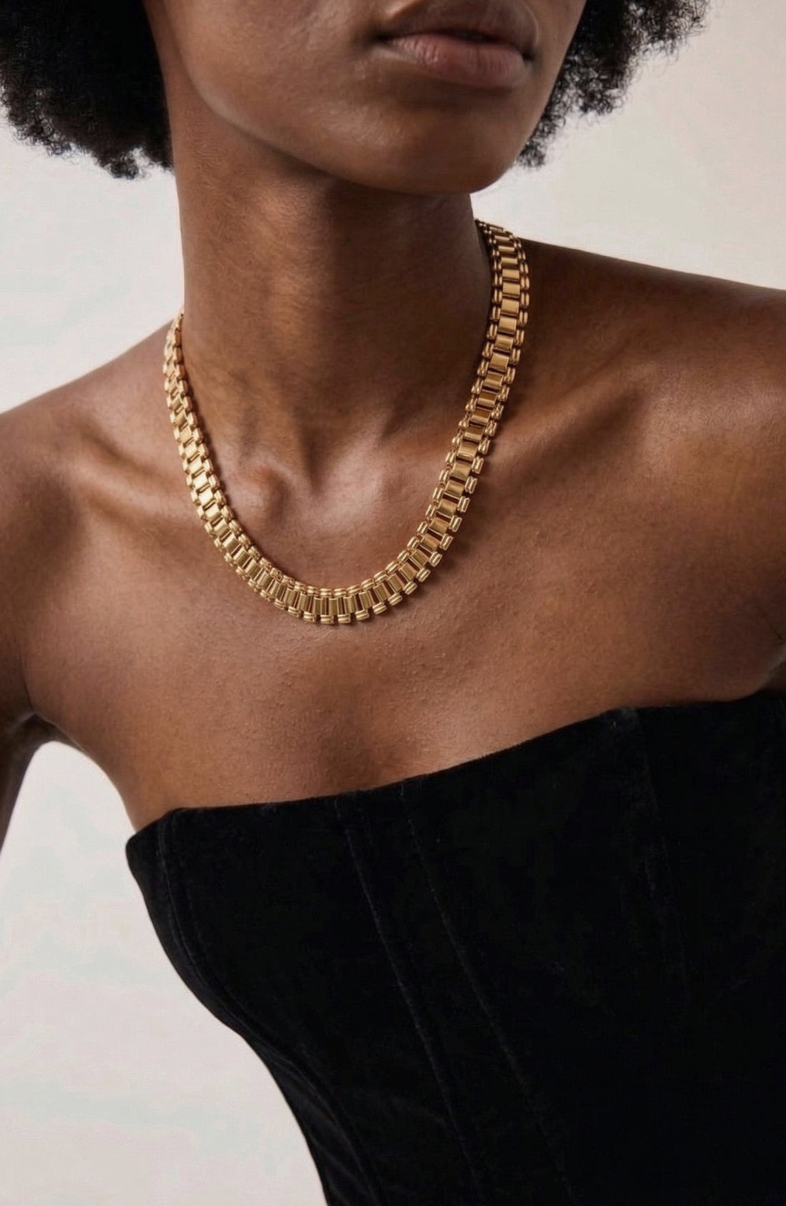 Cratford Necklace in Gold