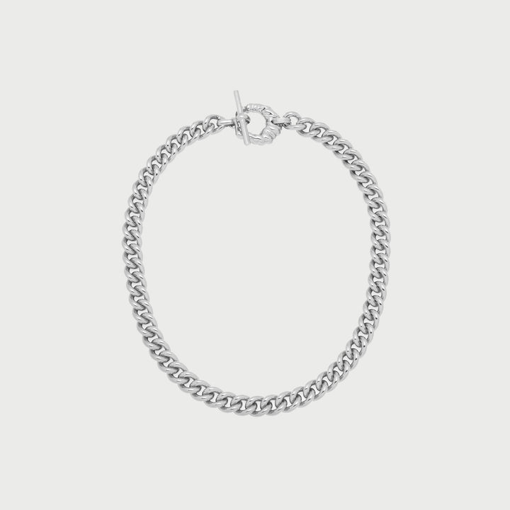 Kyma Maxi Chain Necklace in Silver