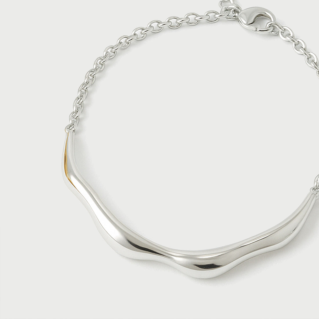 Charlotte x YOJ Siren Wave Bracelet in Silver