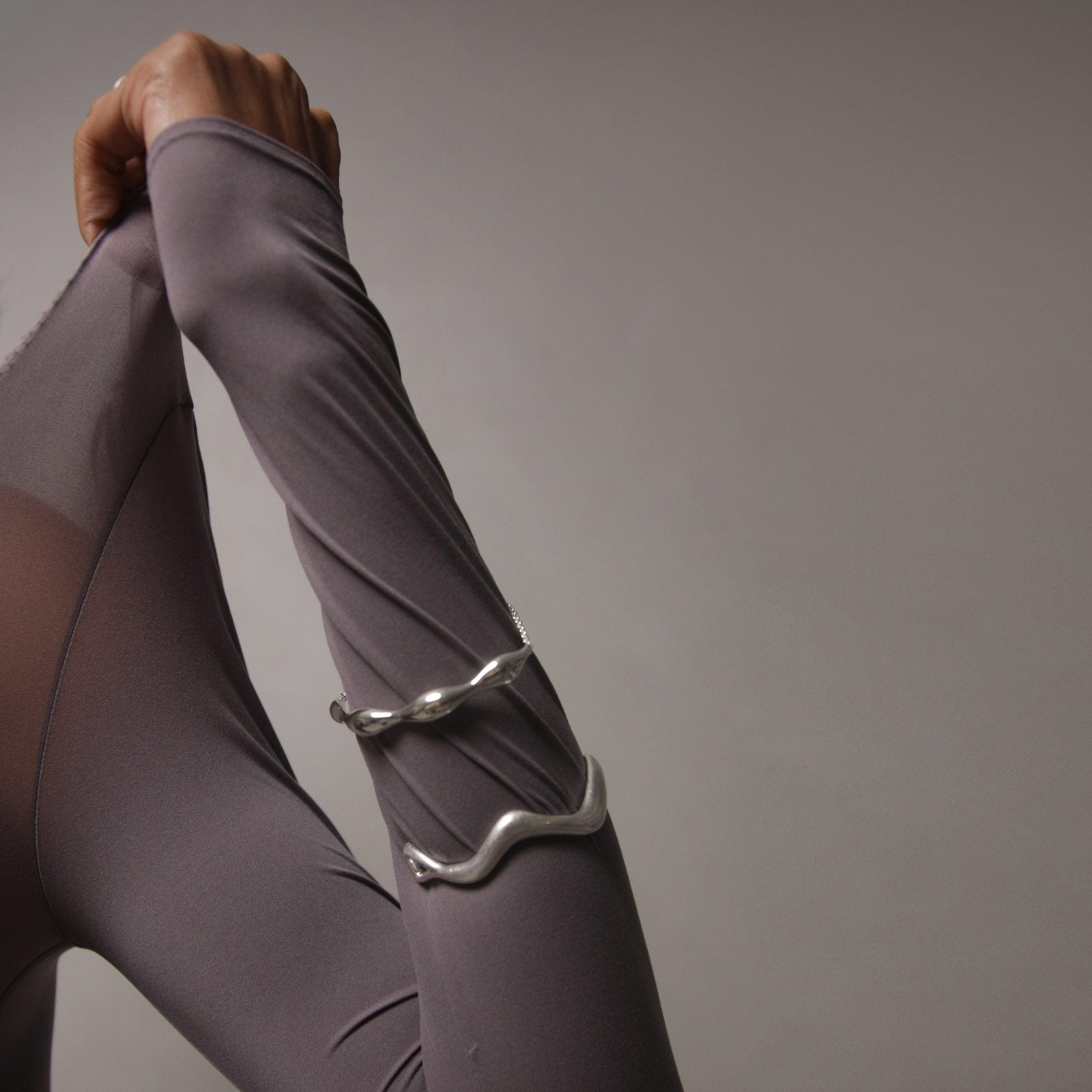 Charlotte x YOJ Magma Cuff in Silver