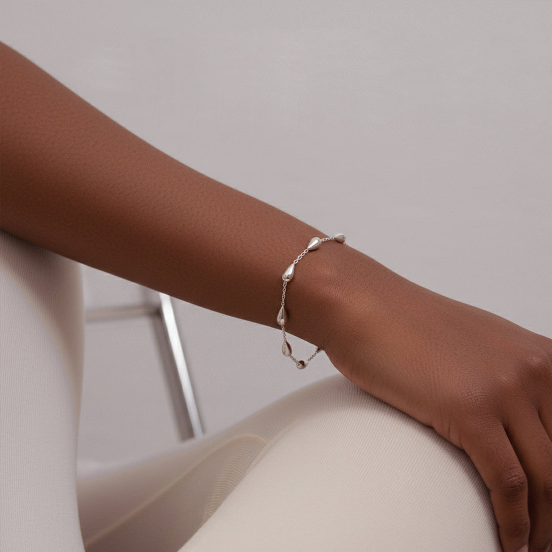Charlotte x YOJ Eos Flow Bracelet in Silver