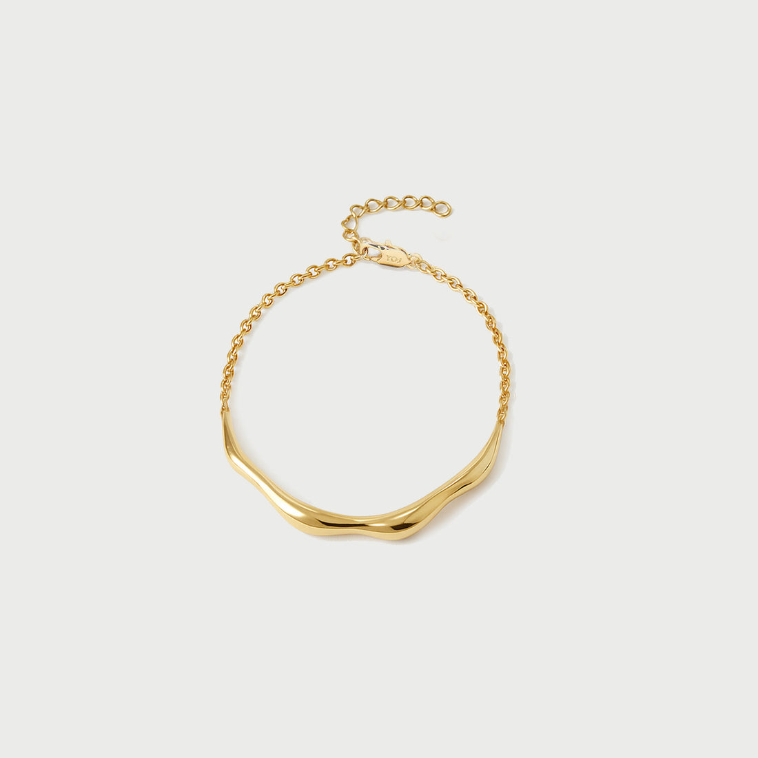 Charlotte x YOJ Siren Wave Bracelet in Gold