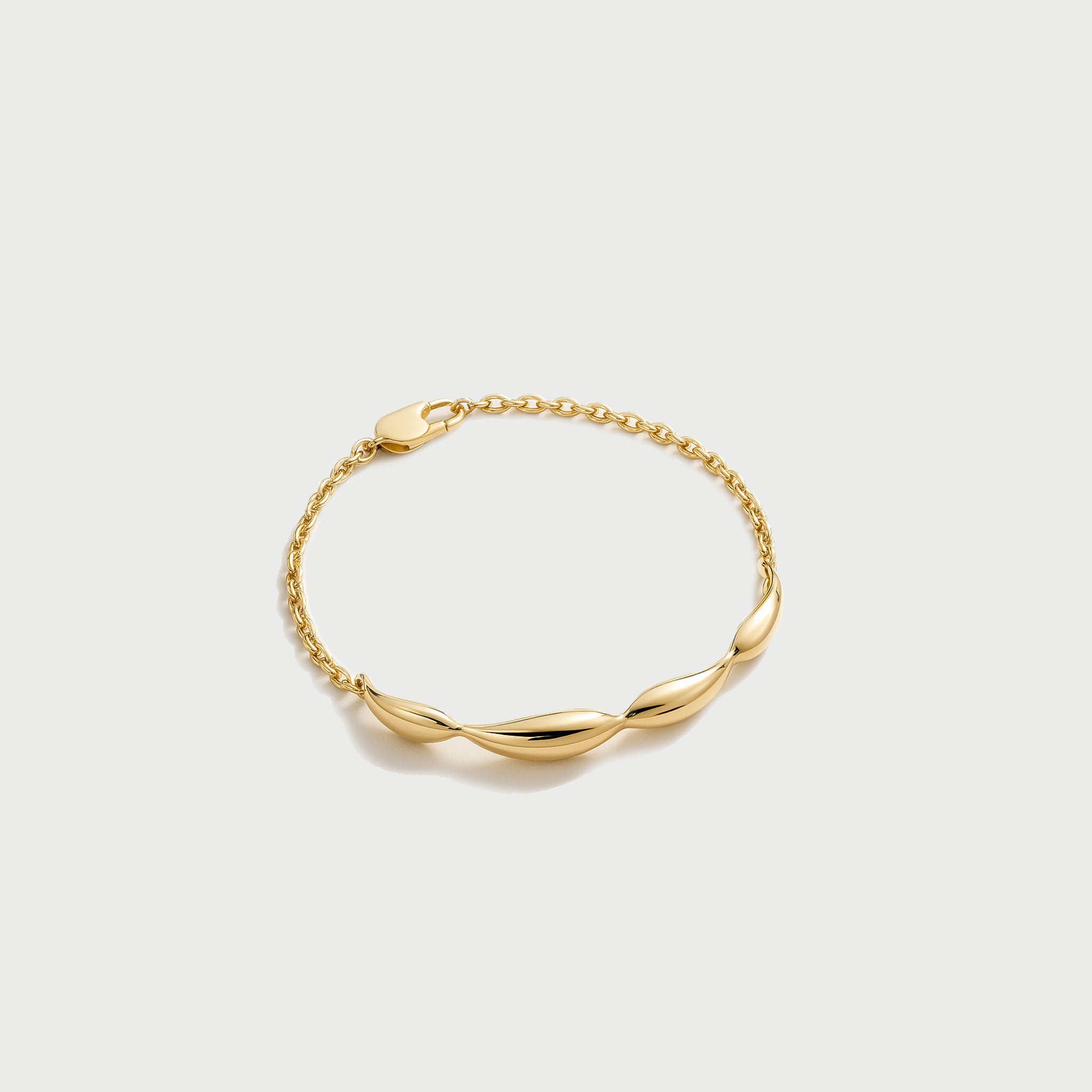 Charlotte x YOJ Siren Wave Bracelet in Gold