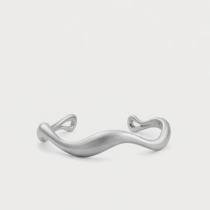 Charlotte x YOJ Magma Cuff in Silver