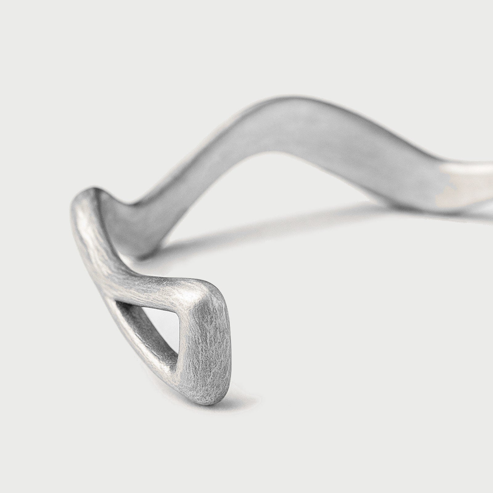 Charlotte x YOJ Magma Cuff in Silver