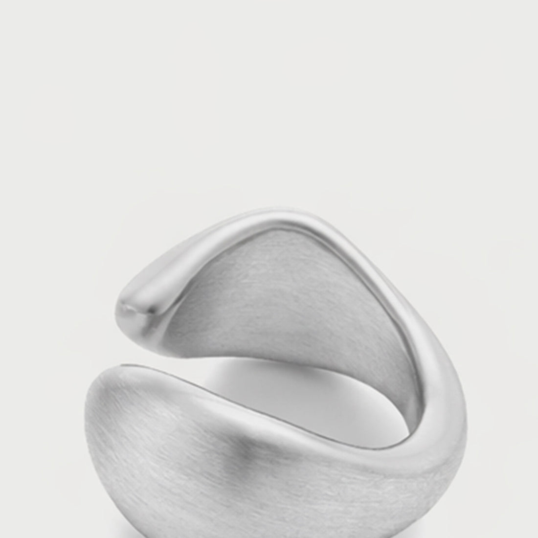 Charlotte x YOJ Molten Ear Cuff in Silver