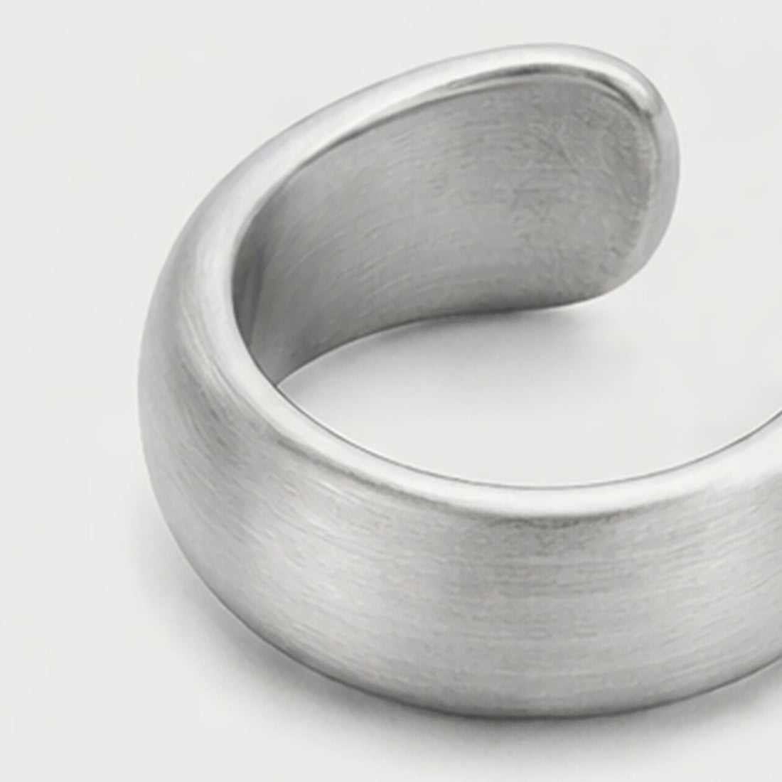 Charlotte x YOJ Molten Ear Cuff in Silver