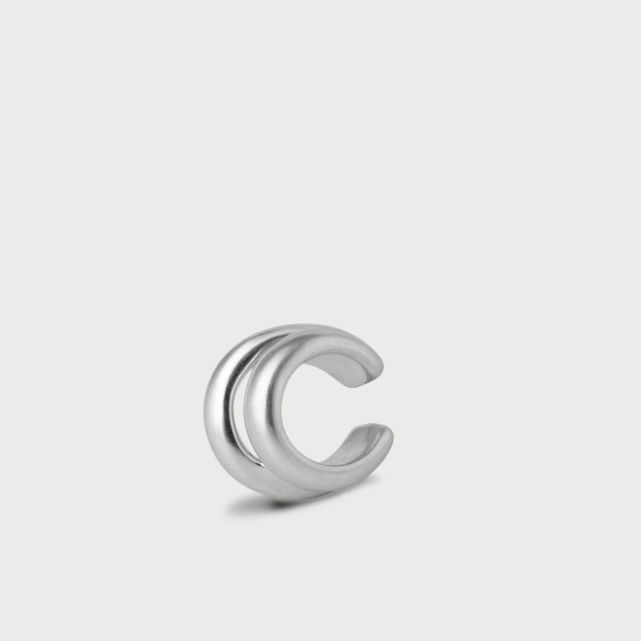 Charlotte x YOJ Ripple Cuff in Silver
