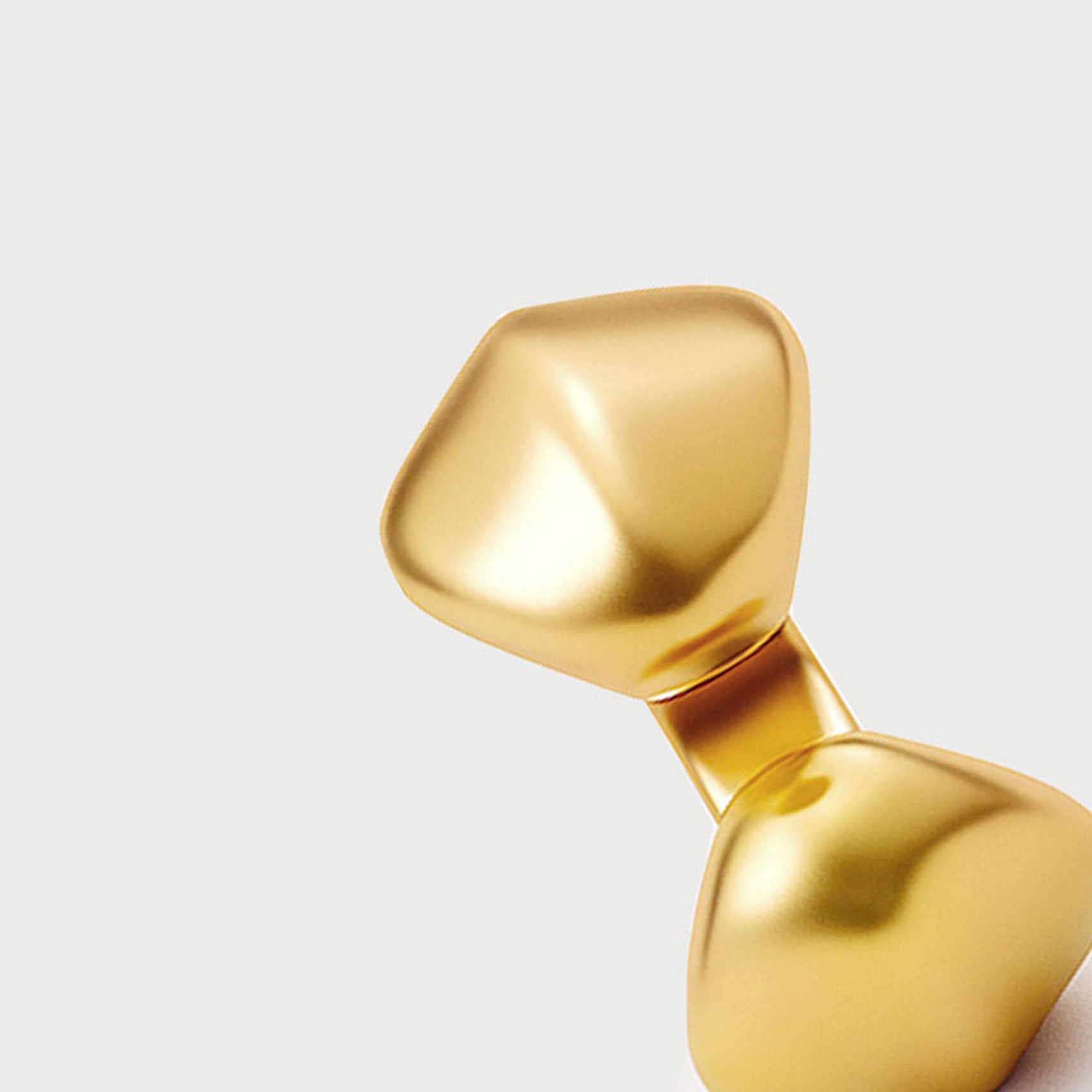 Charlotte x YOJ Molten Ear Cuff in Gold