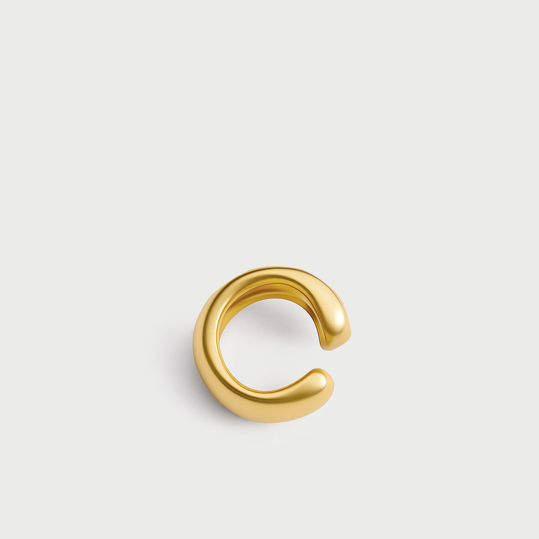 Charlotte x YOJ Molten Ear Cuff in Gold
