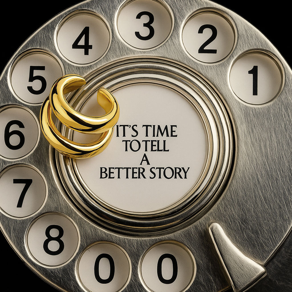 Charlotte x YOJ Ripple Cuff in Gold