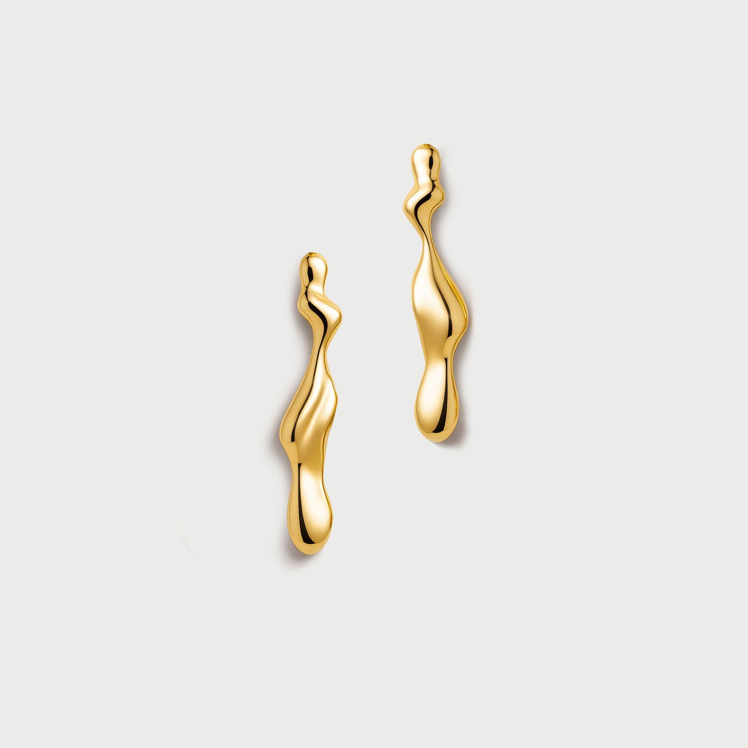 Charlotte x YOJ Magma Drop Earrings in Gold