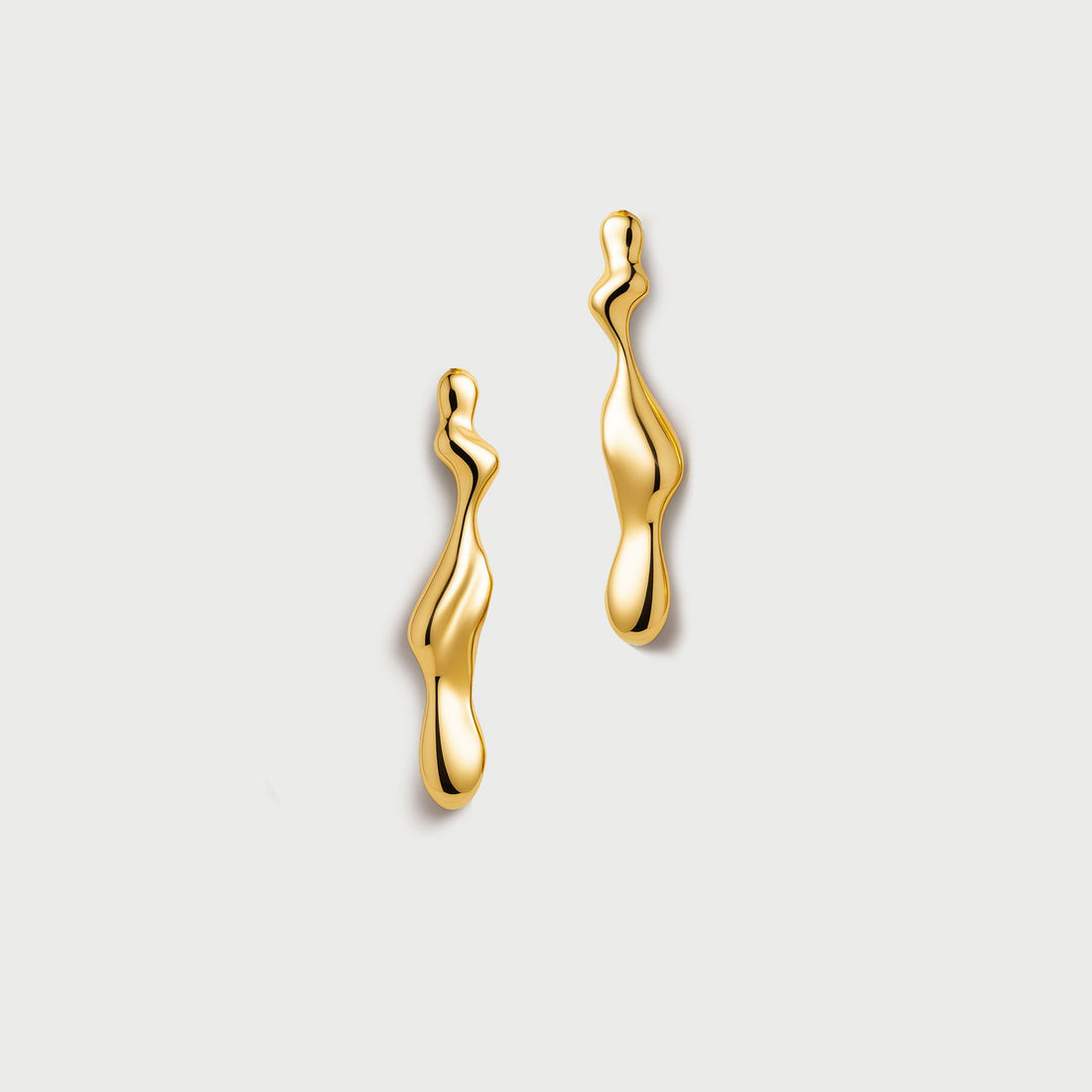 Charlotte x YOJ Magma Drop Earrings in Gold