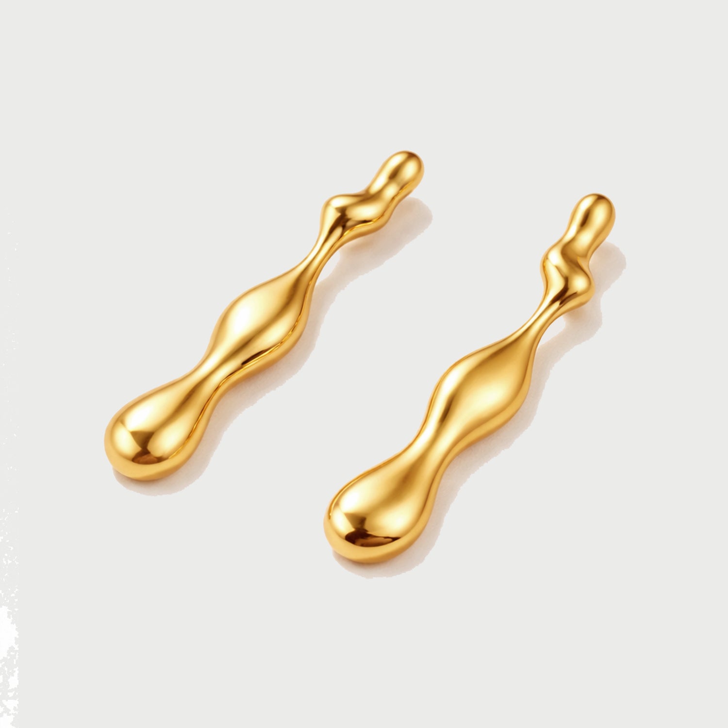 Charlotte x YOJ Magma Drop Earrings in Gold