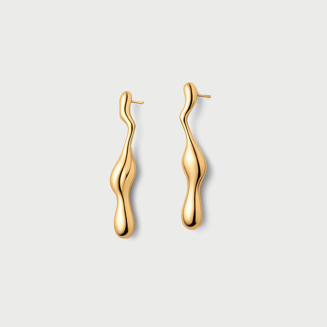 Charlotte x YOJ Magma Drop Earrings in Gold