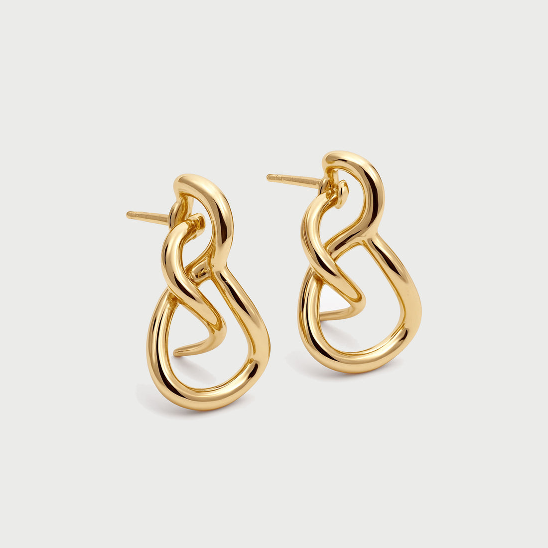 Charlotte x YOJ Aura Loop Earrings in Gold