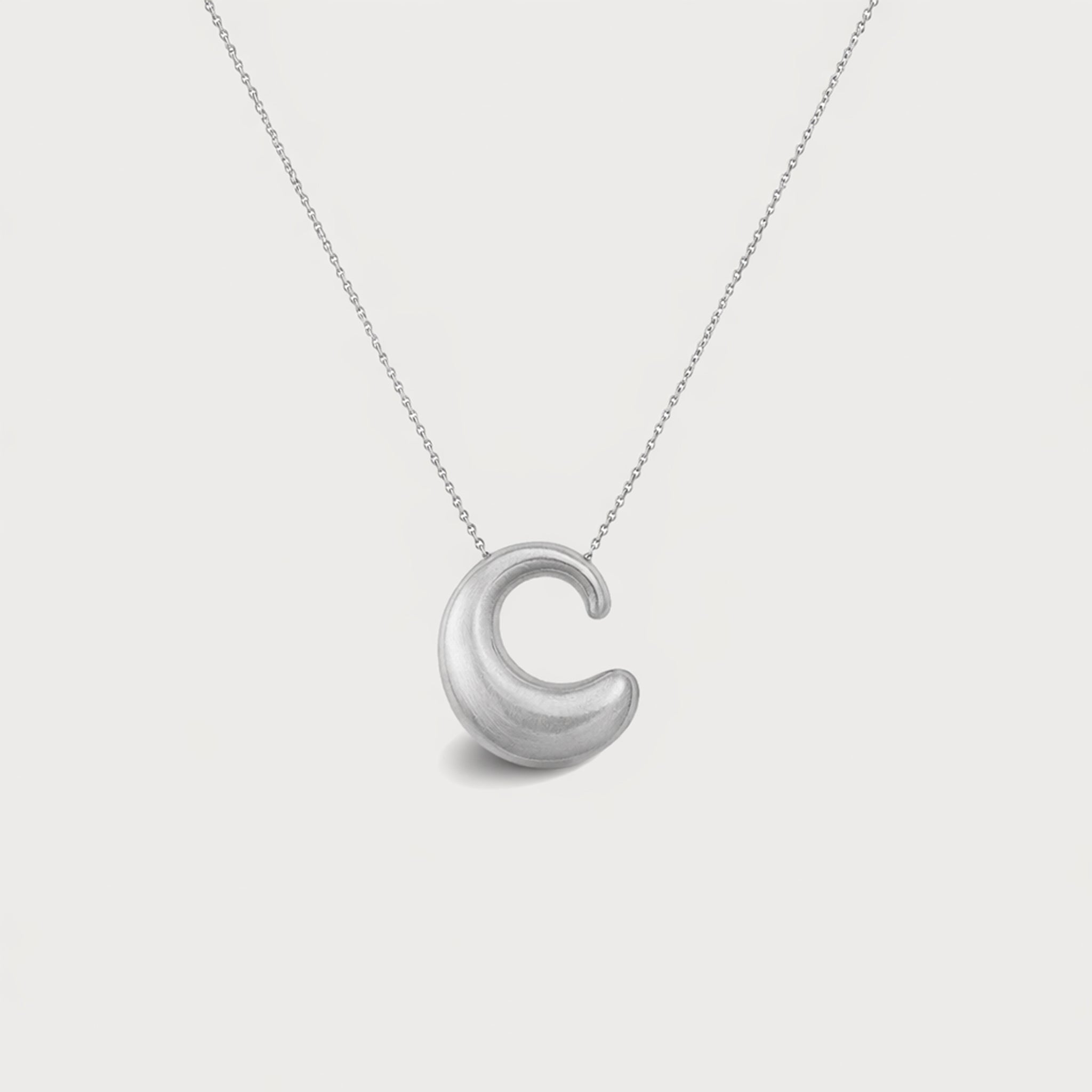 Charlotte x YOJ Astra Liquid Necklace in Silver