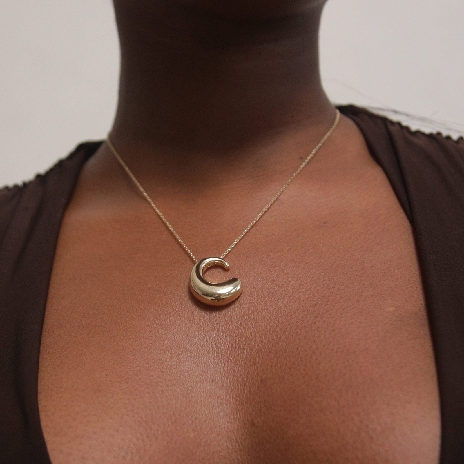 Charlotte x YOJ Astra Liquid Necklace in Silver