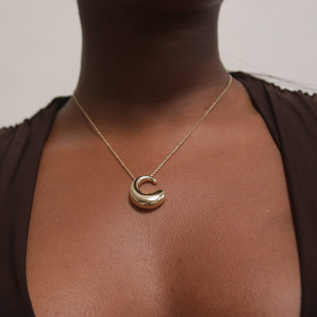 Charlotte x YOJ Astra Liquid Necklace in Silver