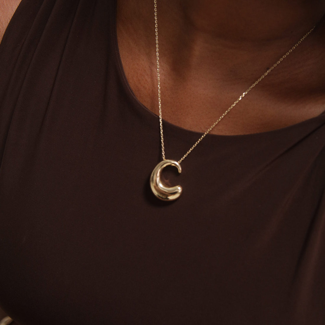 Charlotte x YOJ Astra Liquid Necklace in Gold
