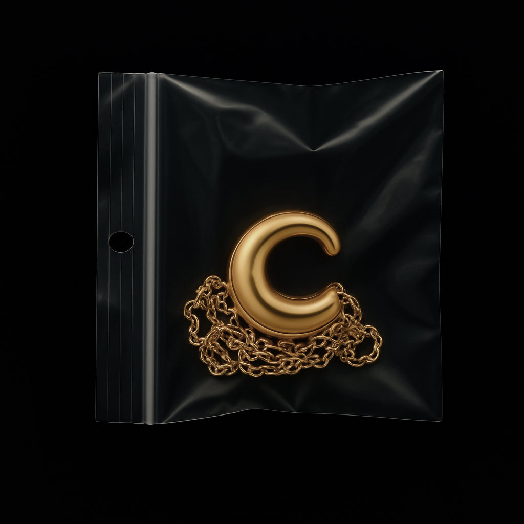 Charlotte x YOJ Astra Liquid Necklace in Gold