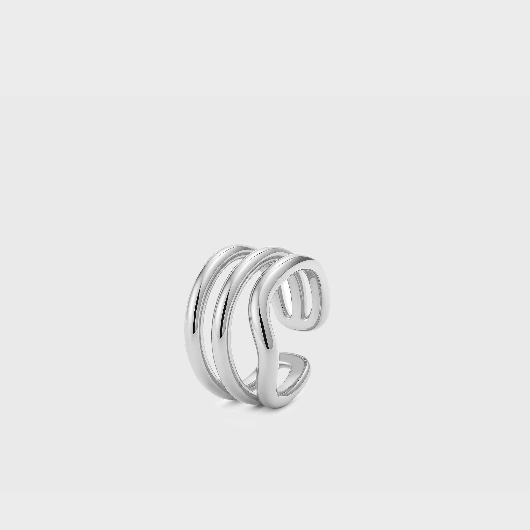 Charlotte x YOJ Arc Ring in Silver