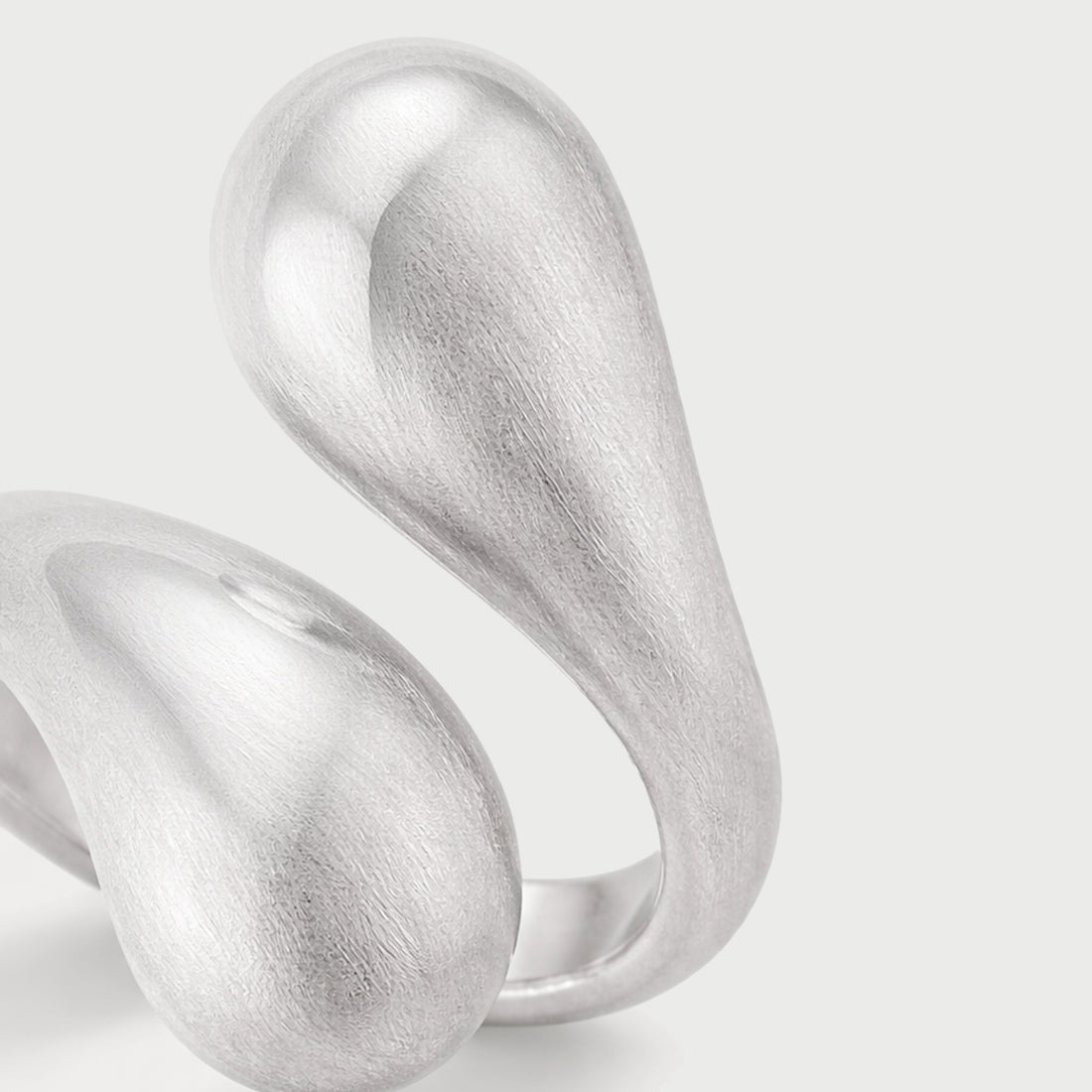 Charlotte x YOJ Magma Open Ring in Silver