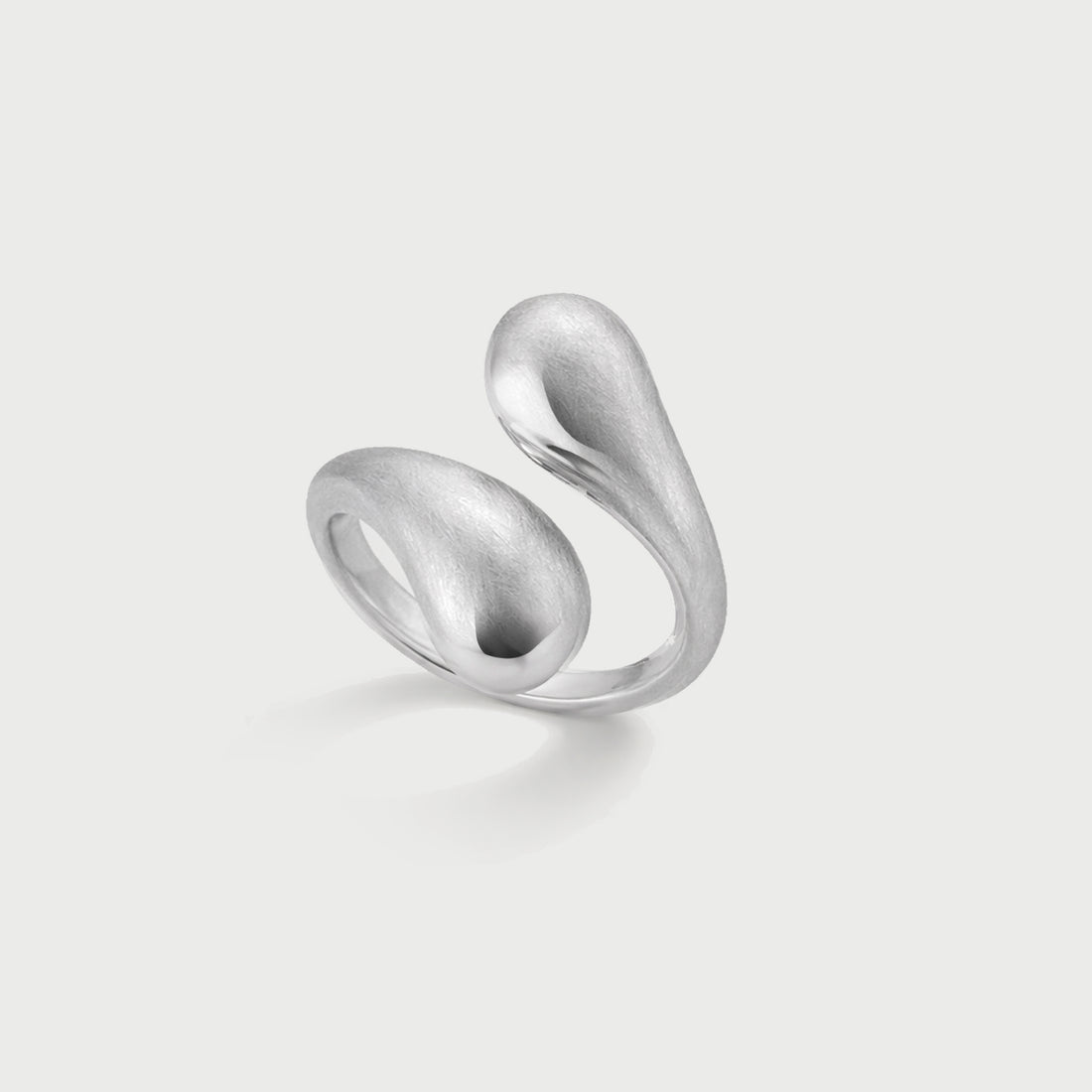 Charlotte x YOJ Magma Open Ring in Silver