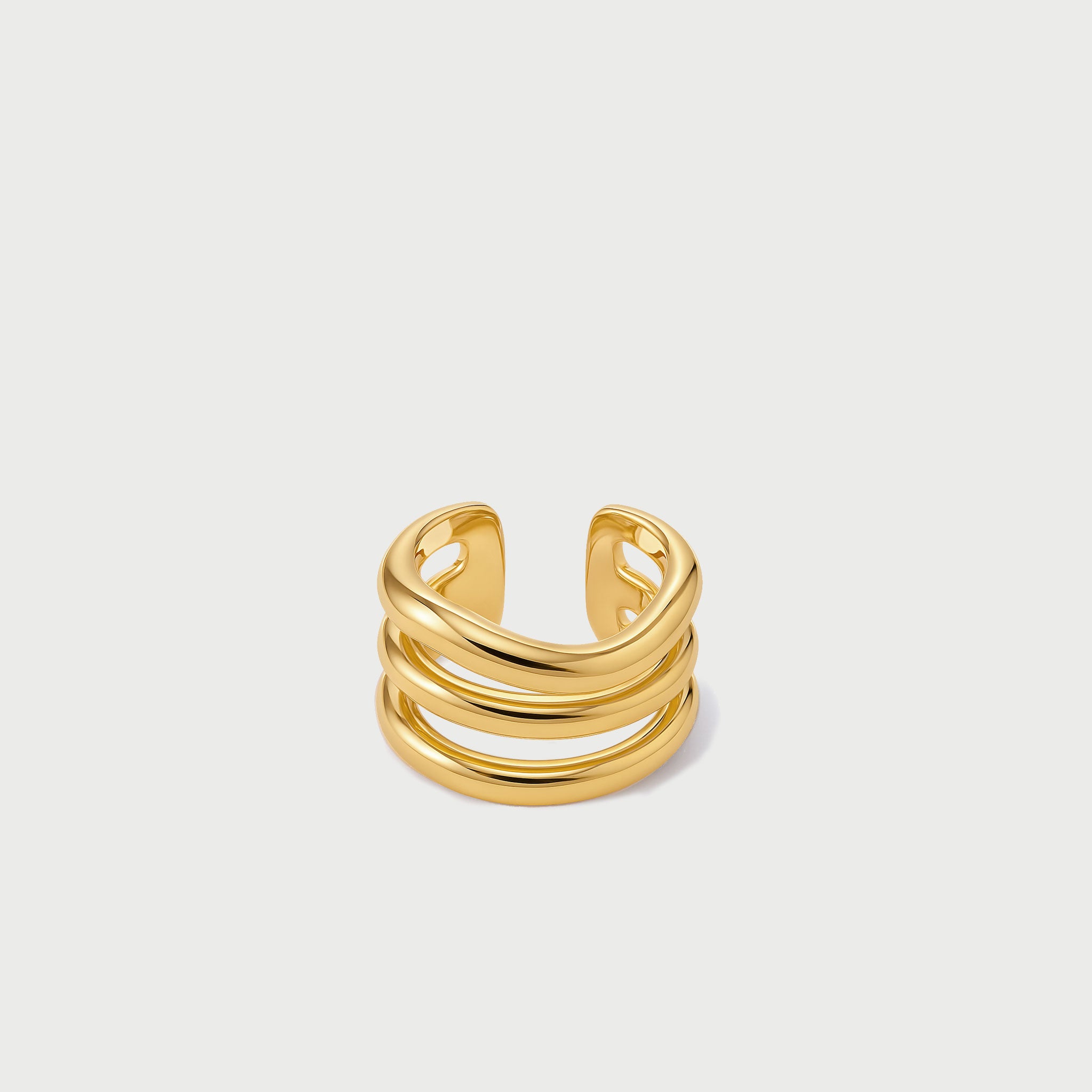 Charlotte x YOJ Arc Ring in Gold