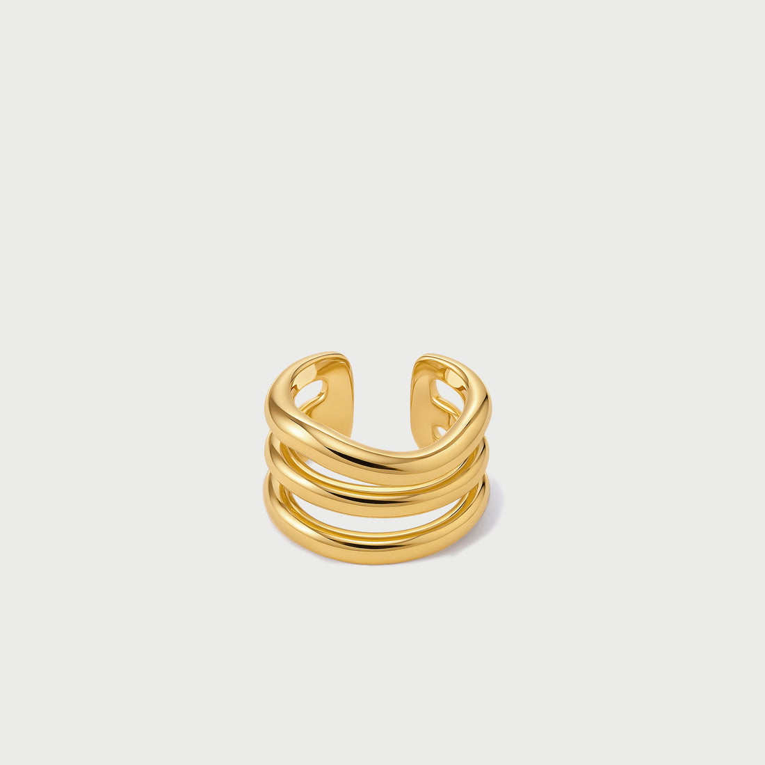 Charlotte x YOJ Arc Ring in Gold