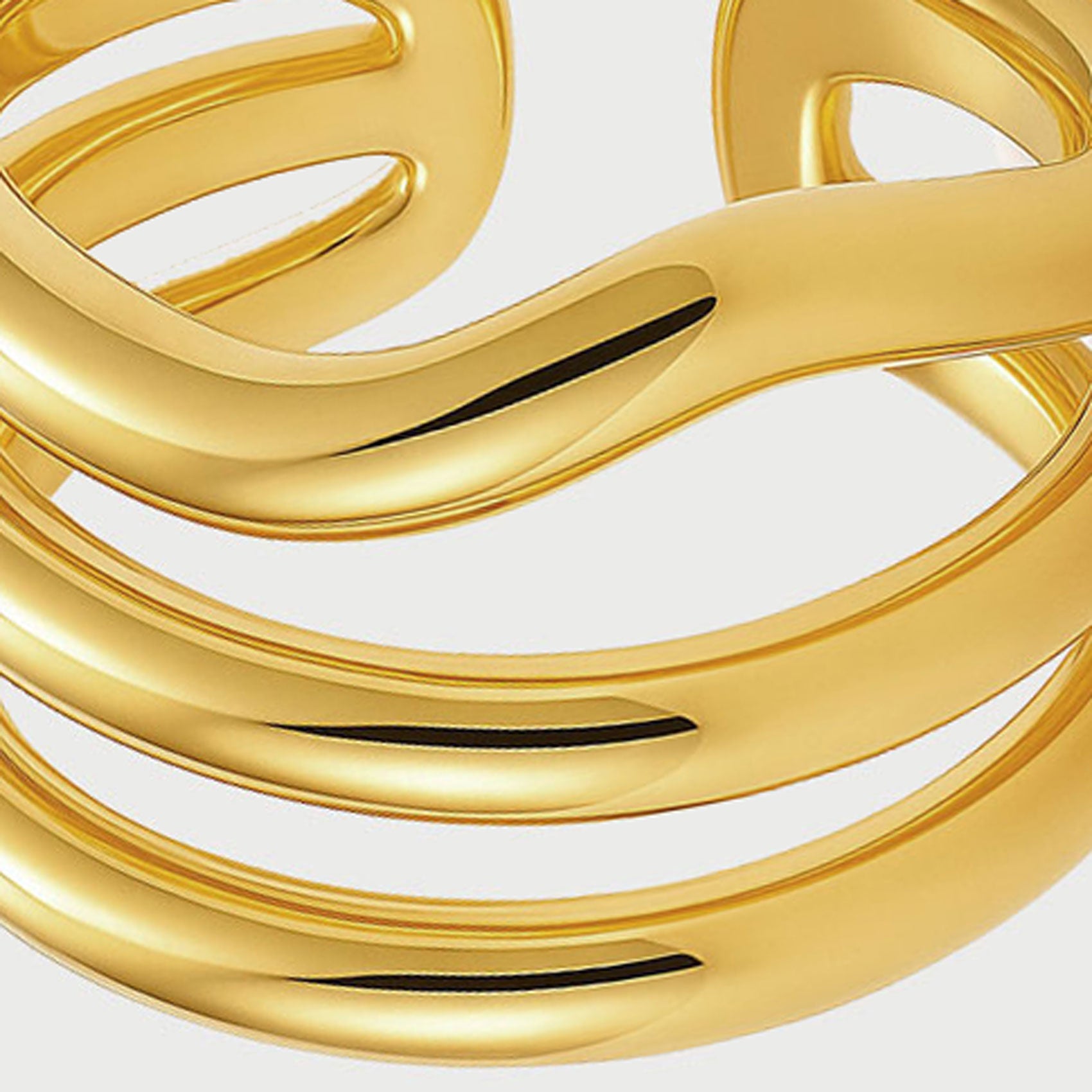 Charlotte x YOJ Arc Ring in Gold