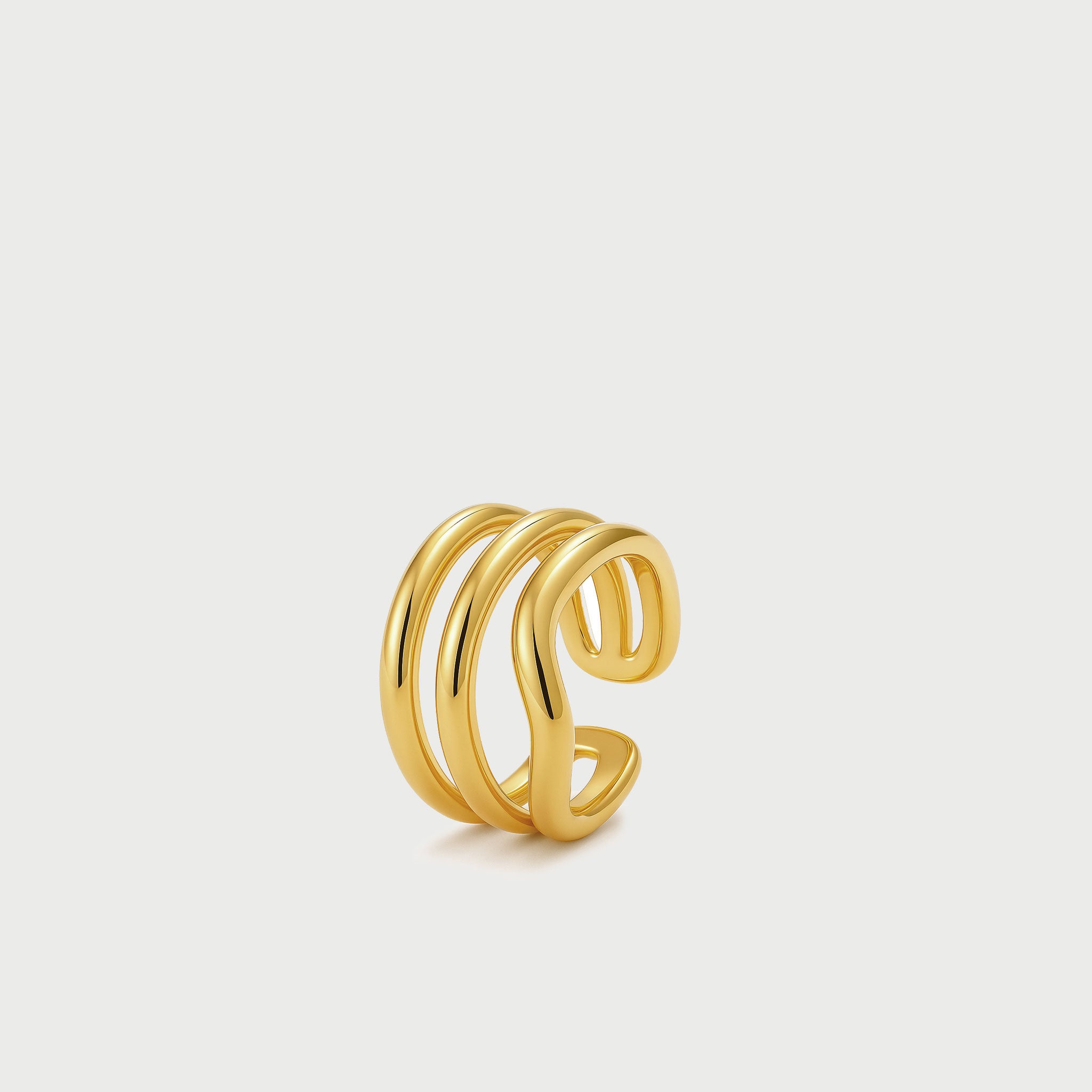 Charlotte x YOJ Arc Ring in Gold
