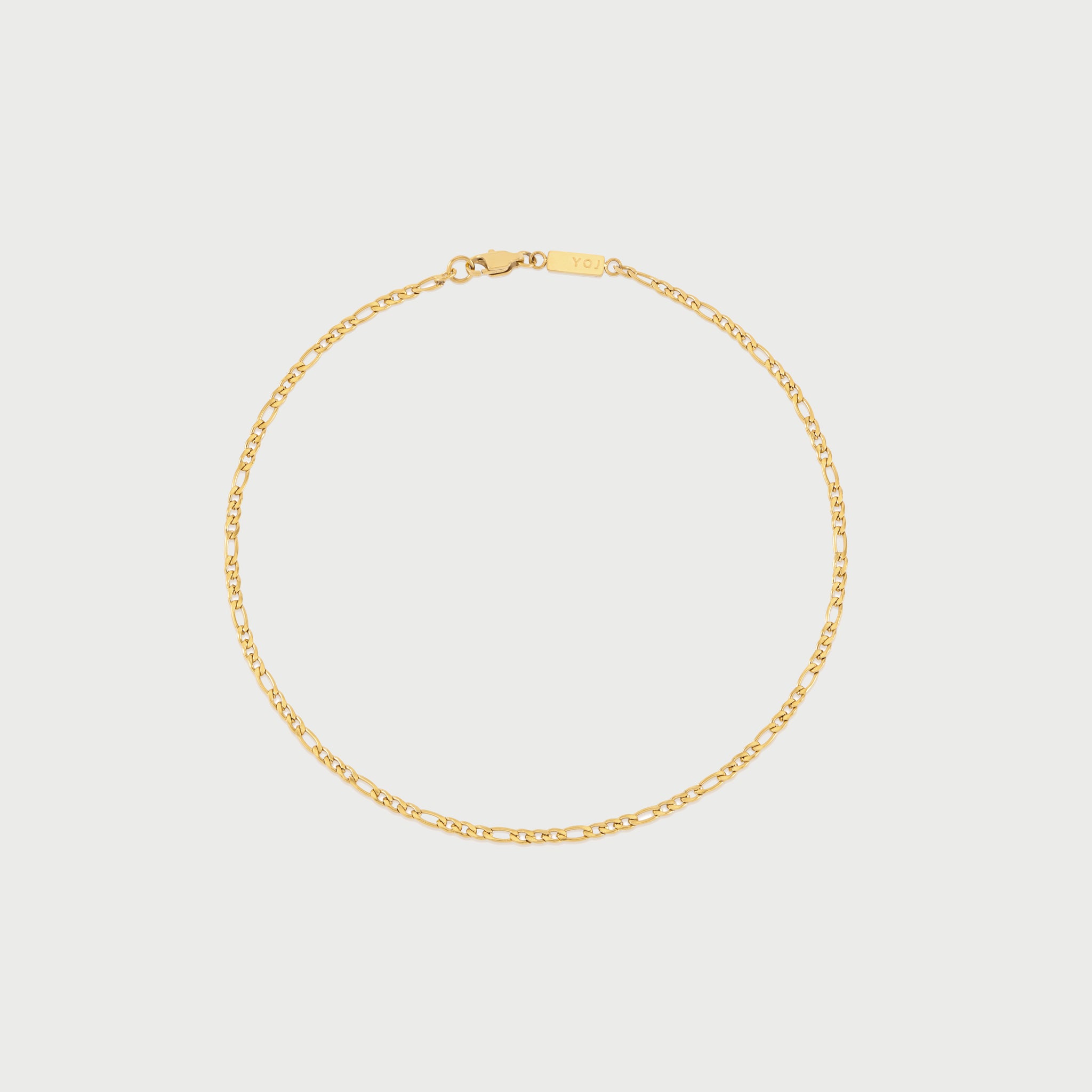 Figaro Midi Choker Necklace in Gold