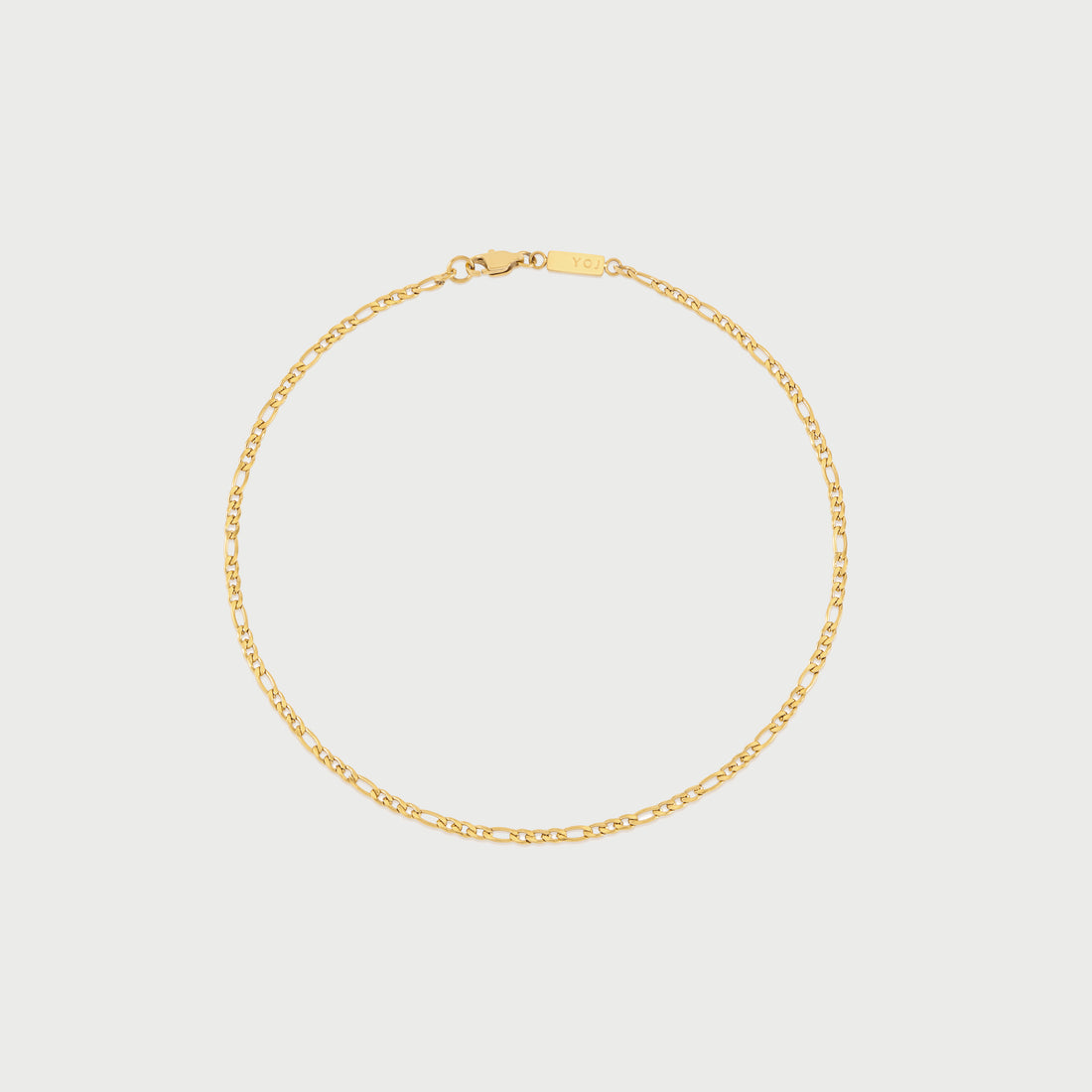 Figaro Midi Choker Necklace in Gold