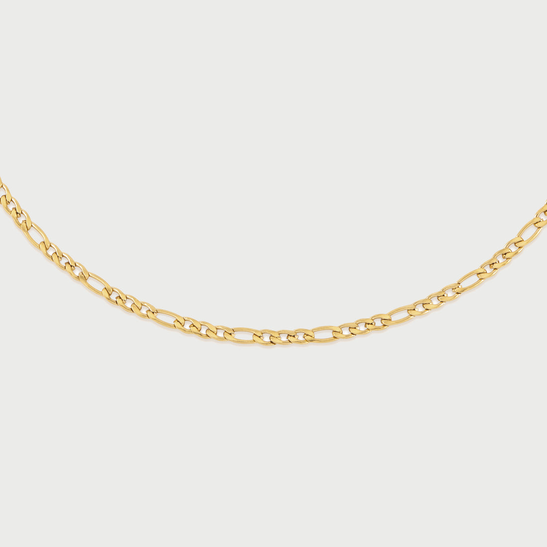 Figaro Midi Choker Necklace in Gold