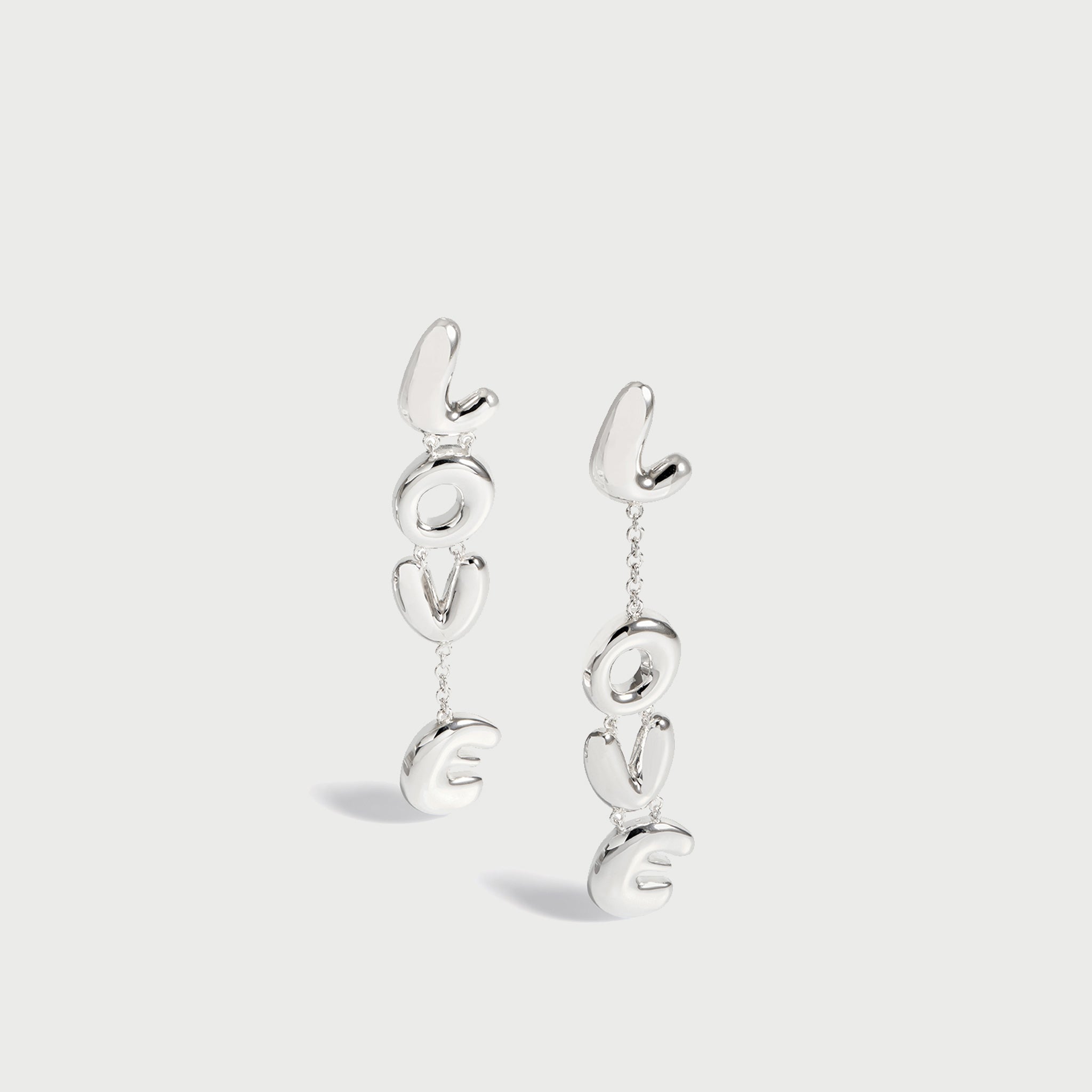 Loff Drop Maxi and Match Earrings in Silver