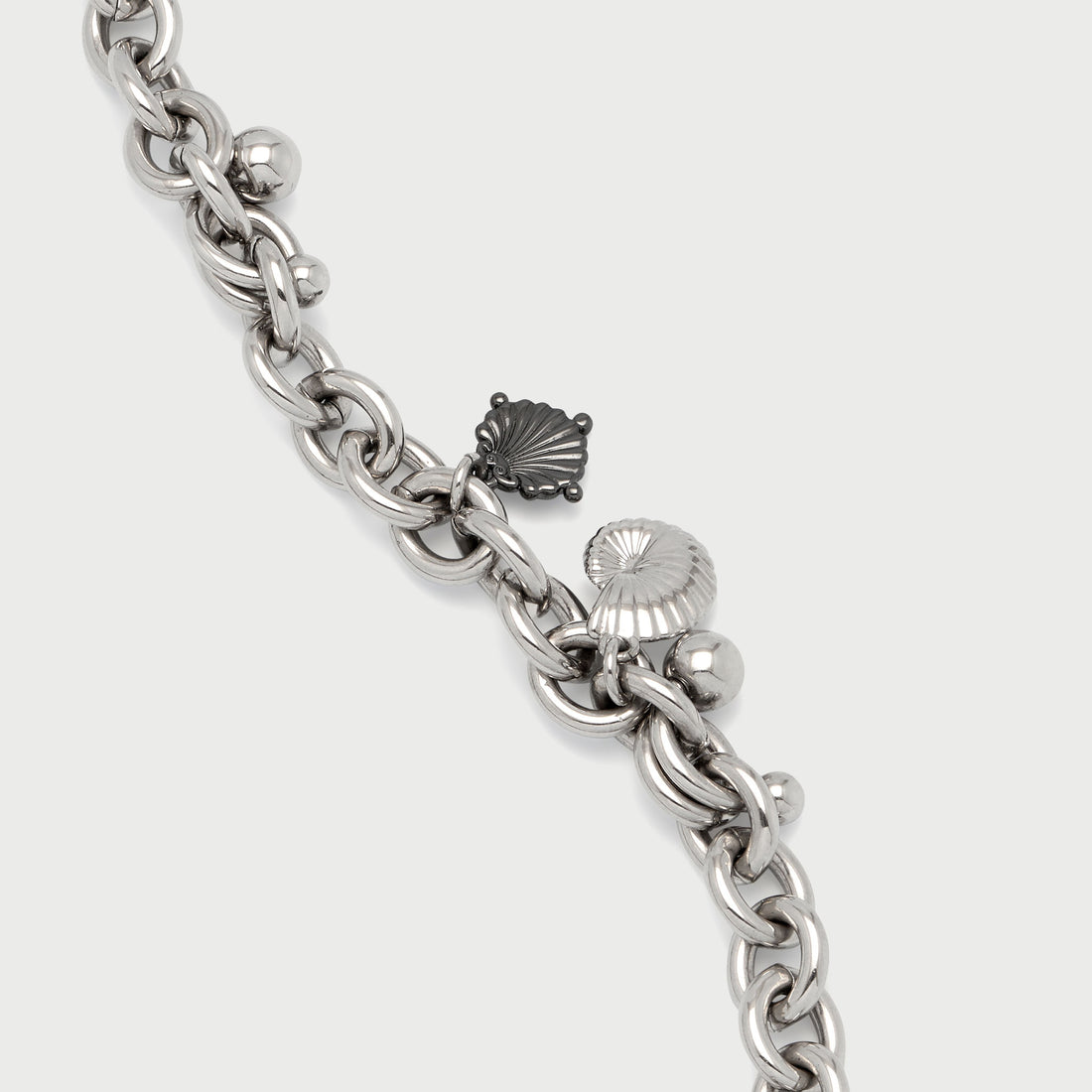 Stella Bracelet in Silver and Gunmetal