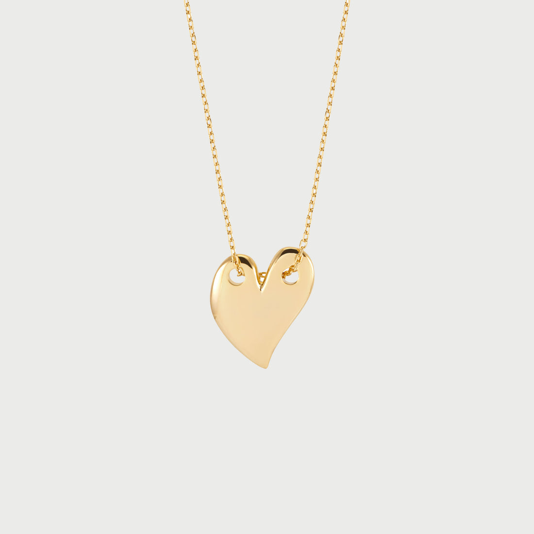 Loff Maxi Heart Necklace in Gold